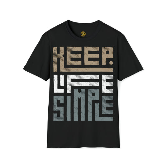 Unisex Softstyle T-Shirt - Keep Life Simple