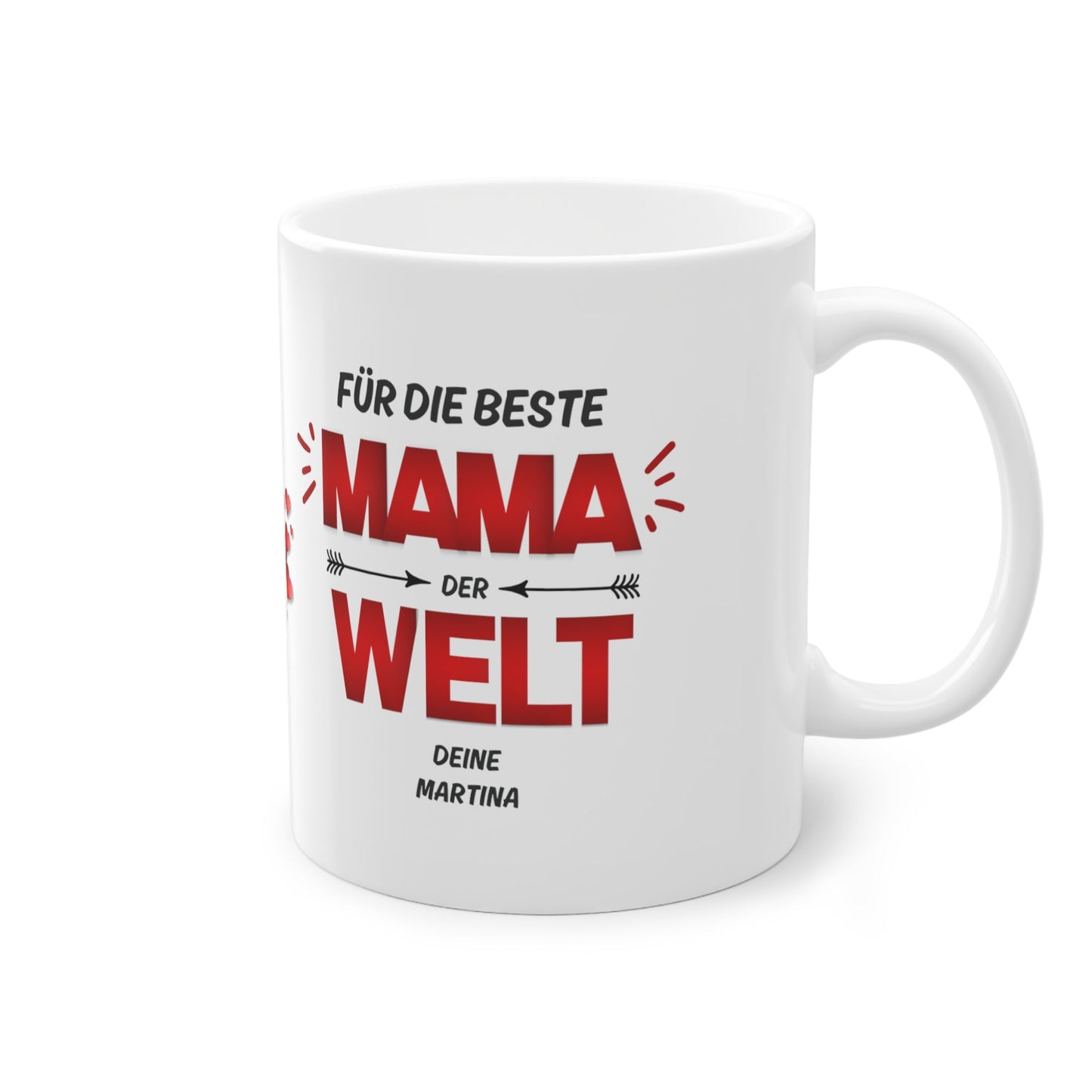 Personalisierbare Tasse | Für die Beste Mama der Welt | Geschenk | Geschenkidee | Muttertag