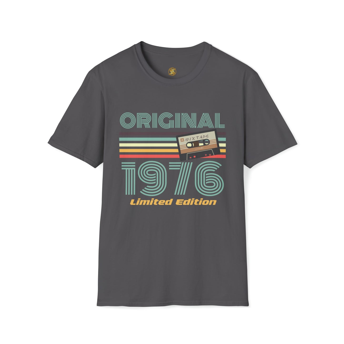 Retro 80er Design Unisex T-Shirt mit Original 1976 Aufdruck - Ultimativer Komfort trifft Vintage-Stil