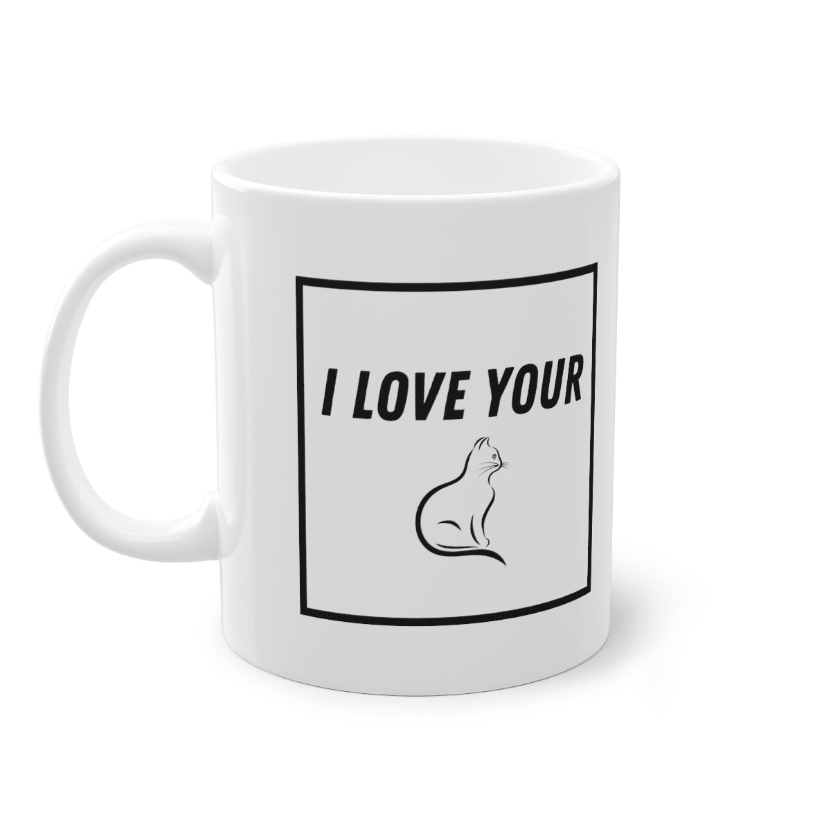 Tasse Geschenk bedruckt | I Love your Pussy | Kaffeetasse | Geschenk | Geschenkidee für die Kaffeejunkies